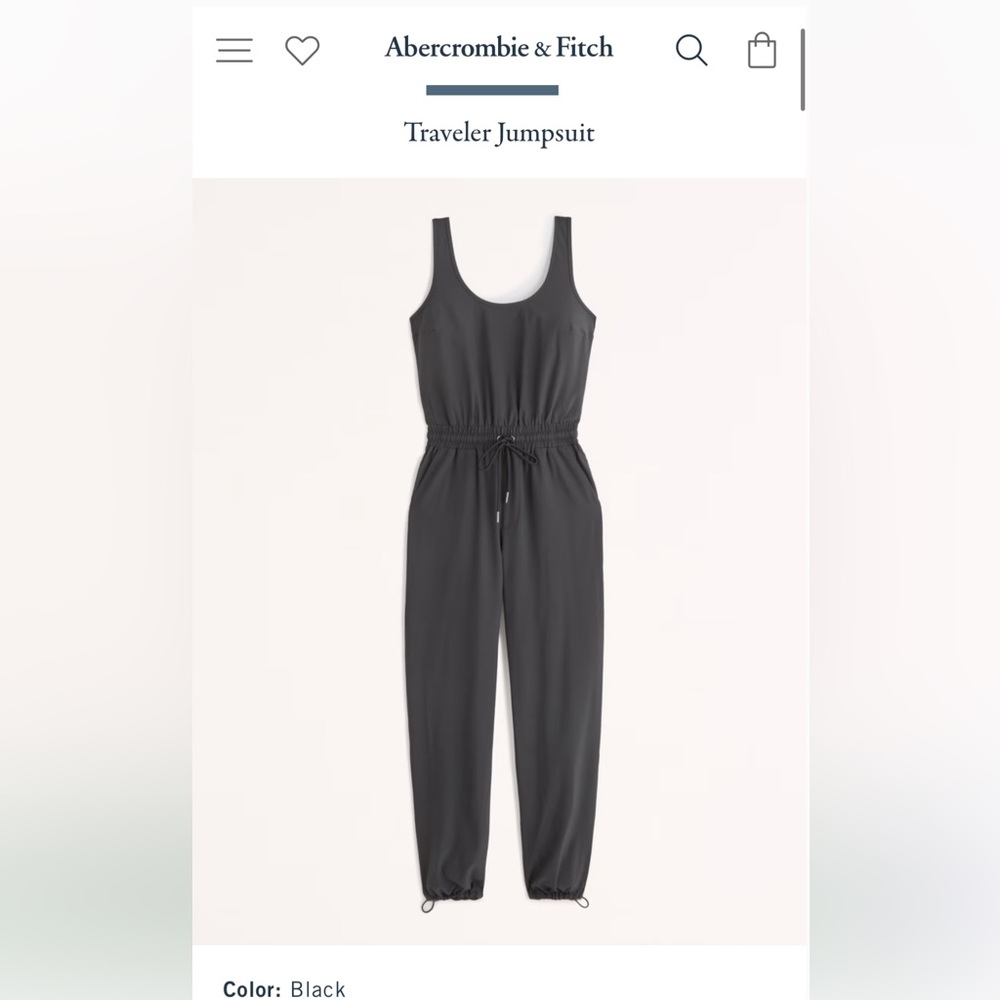 Abercrombie traveler jump suit